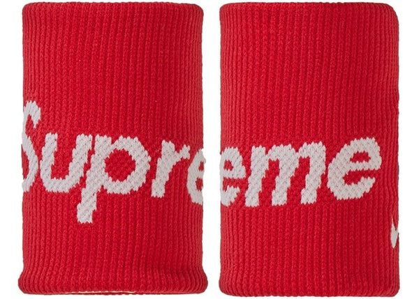 Supreme Nike NBA Wristbands (Pack Of 2) Red - ReUp Philly